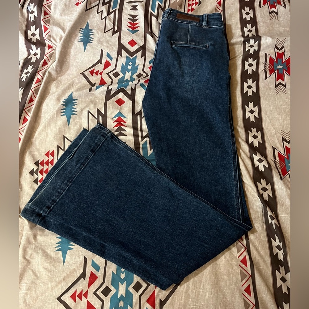 Rock n Roll Cowgirl High Rise Trouser 28x36